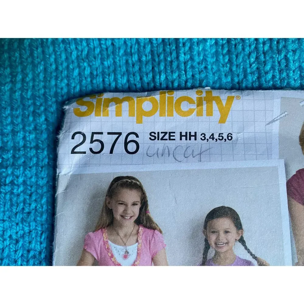 Simplicity 2576 girls
